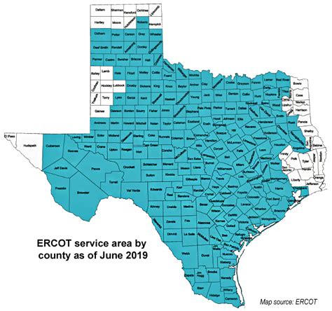 ercot map by county.